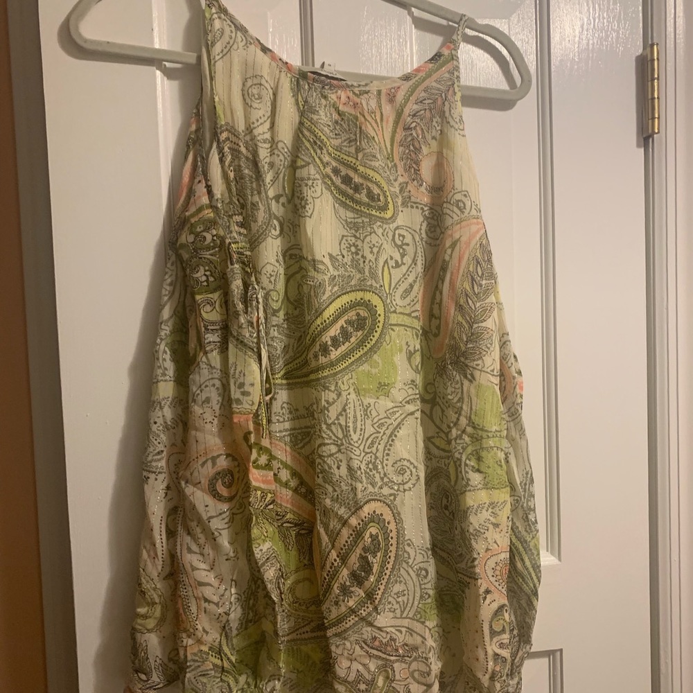 NWT! Next Paisley Cold Shoulder Blouse - Picture 4 of 5